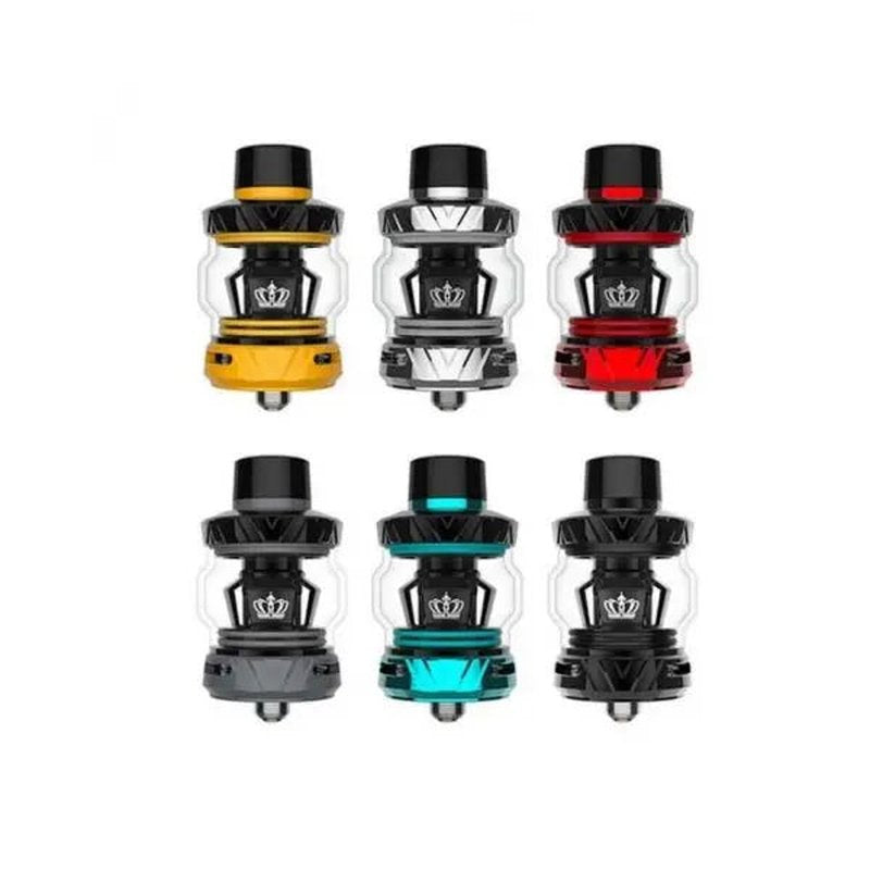 Uwell Crown 5 Tank 5ml capacity stainless steel and Pyrex glass wholesale accessories > tanks retail distribution - product detail view