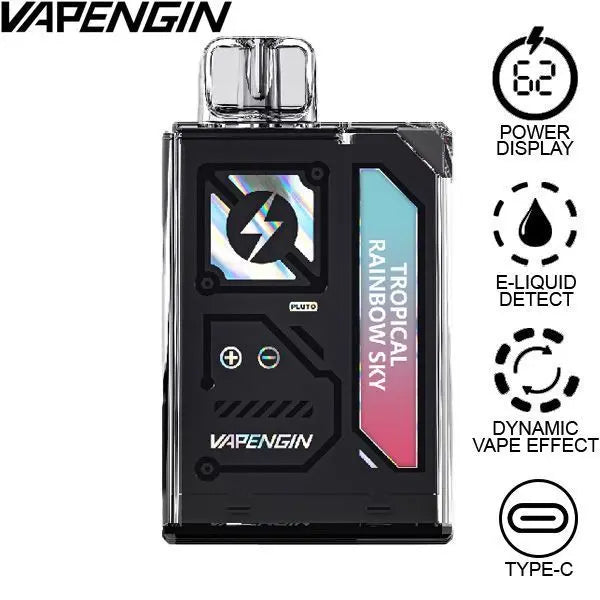 Vapengin 7500 Puffs Flavors Tropical Rainbow Sky