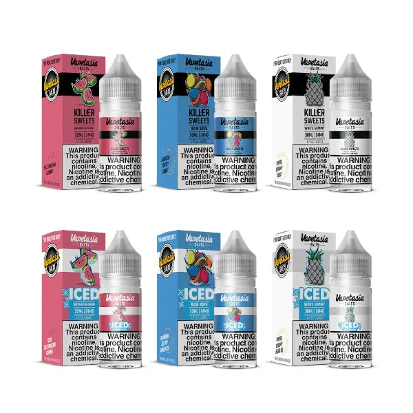 Vapetasia Killer Sweets 30mL for wholesale and bulk pricing from Vape Wholesale USA