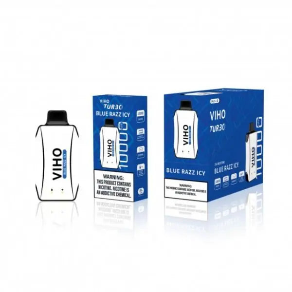 Viho Disposable 5 Pack and Single Blue Razz Icy