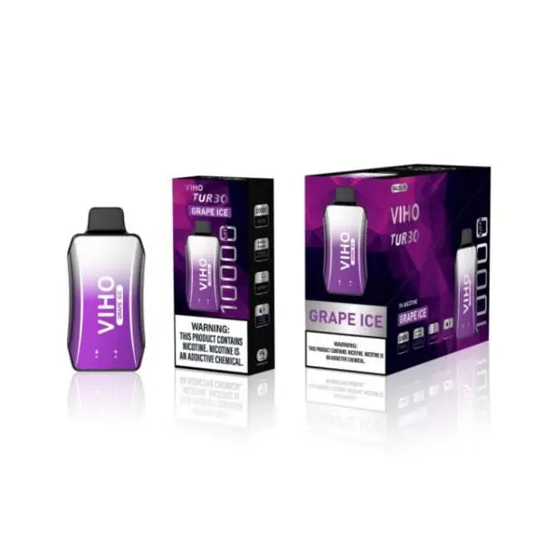 Viho Disposable 5 Pack and Single Grape Ice