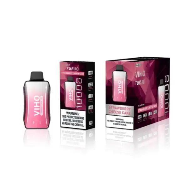 Viho Disposable 5 Pack and Single Strawberry Cheese Cake