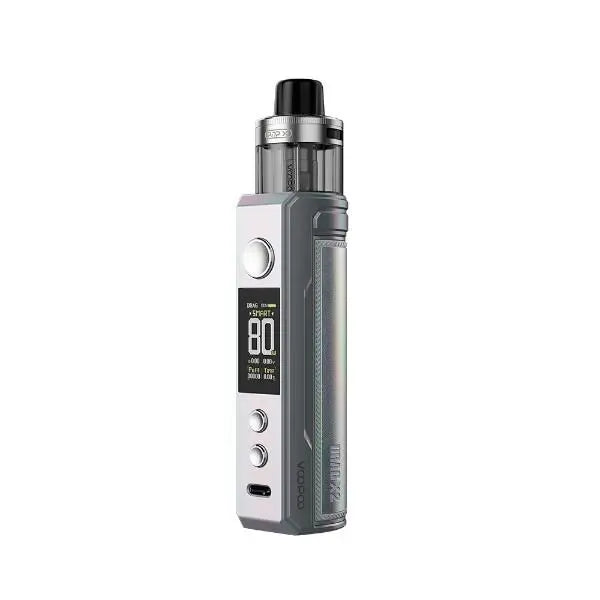 VooPoo Drag X2 Kit (Pod System)-Colorful Silver