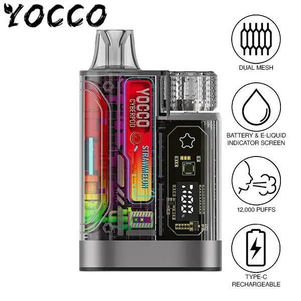 Yocco Cyberpod 12k Disposable Pack of 5