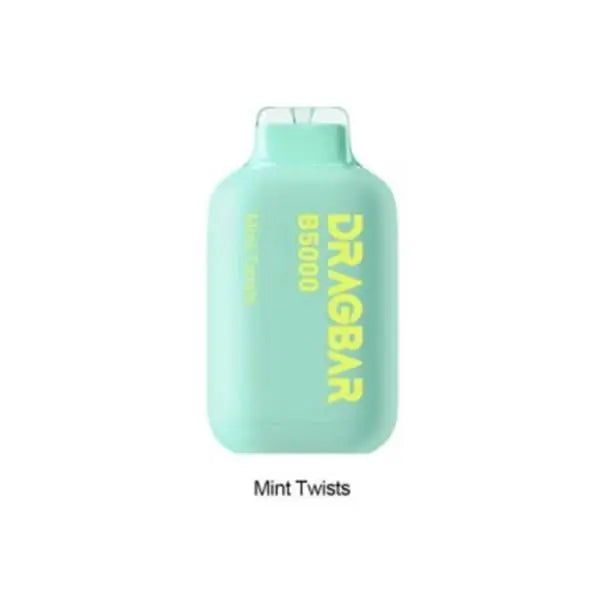 Mint Twists ZoVoo DragBar 5000 Puffs Disposable 5-Pack Wholesale Deal!